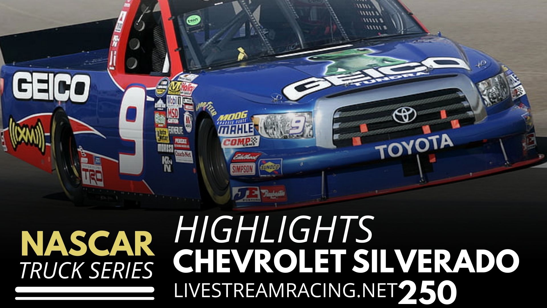 Nascar Chevrolet Silverado 250 Highlights 2021