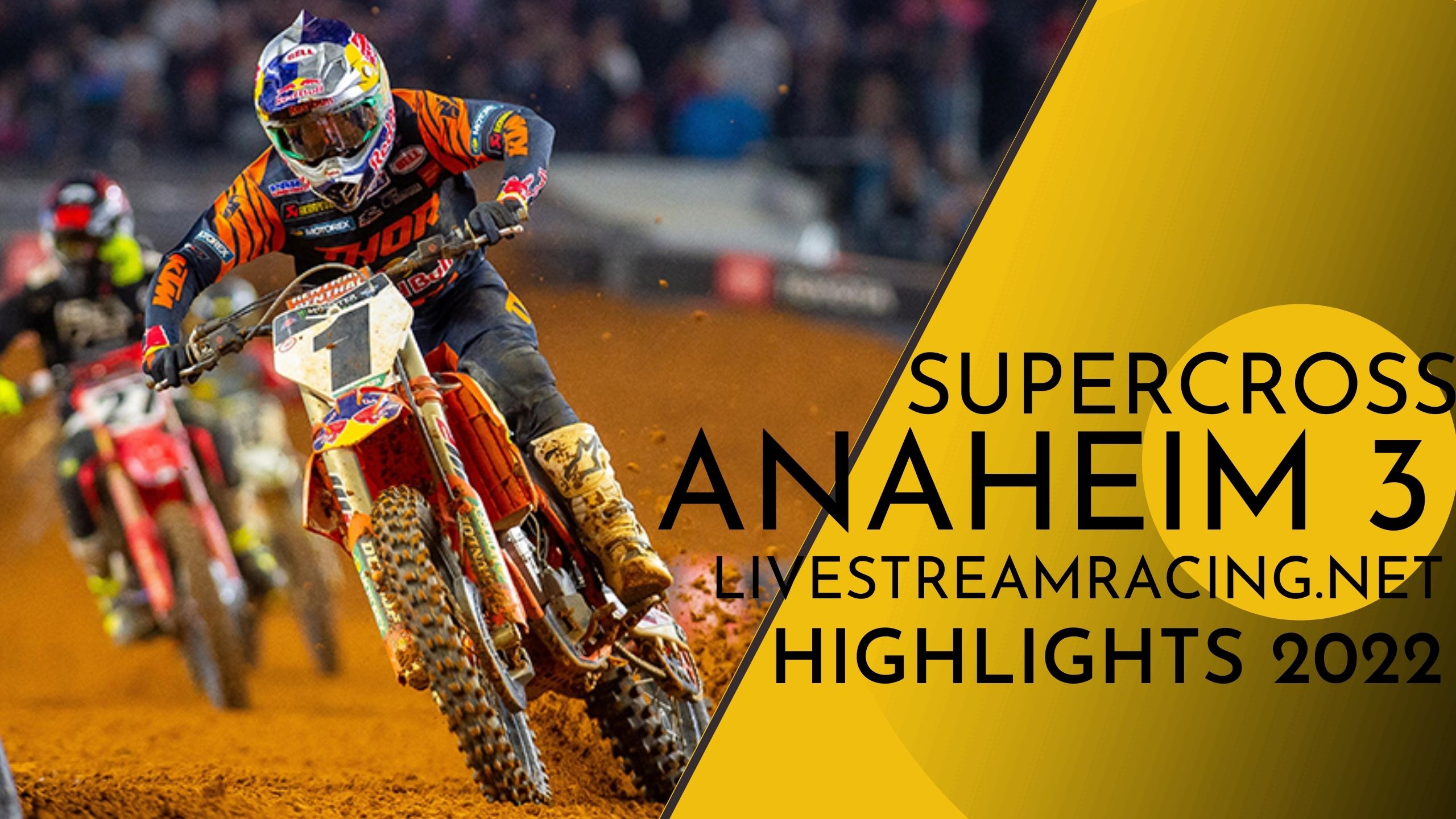 Supercross Anaheim 3 2022 Highlights 250SX Round 6