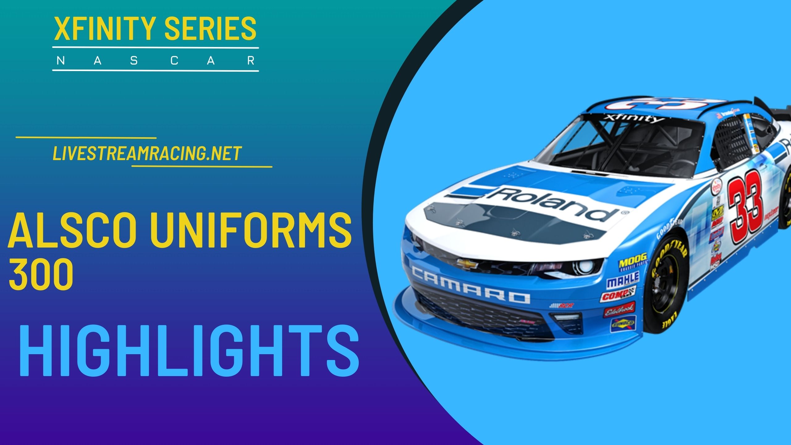 Alsco Uniforms 300 Nascar Highlights 2022 Xfinity Series