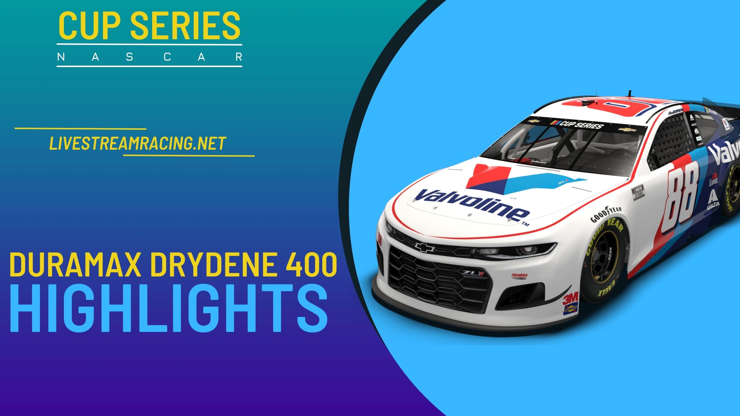 DuraMAX Drydene 400 Nascar Highlights 2022 Cup Series