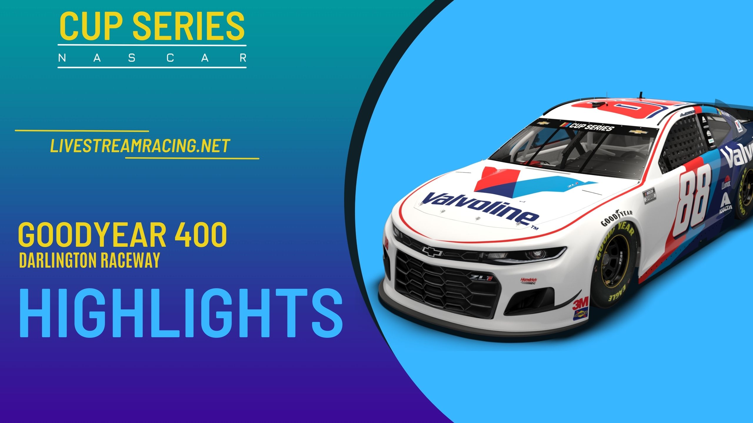 Goodyear 400 Nascar Highlights 2022 Cup Series