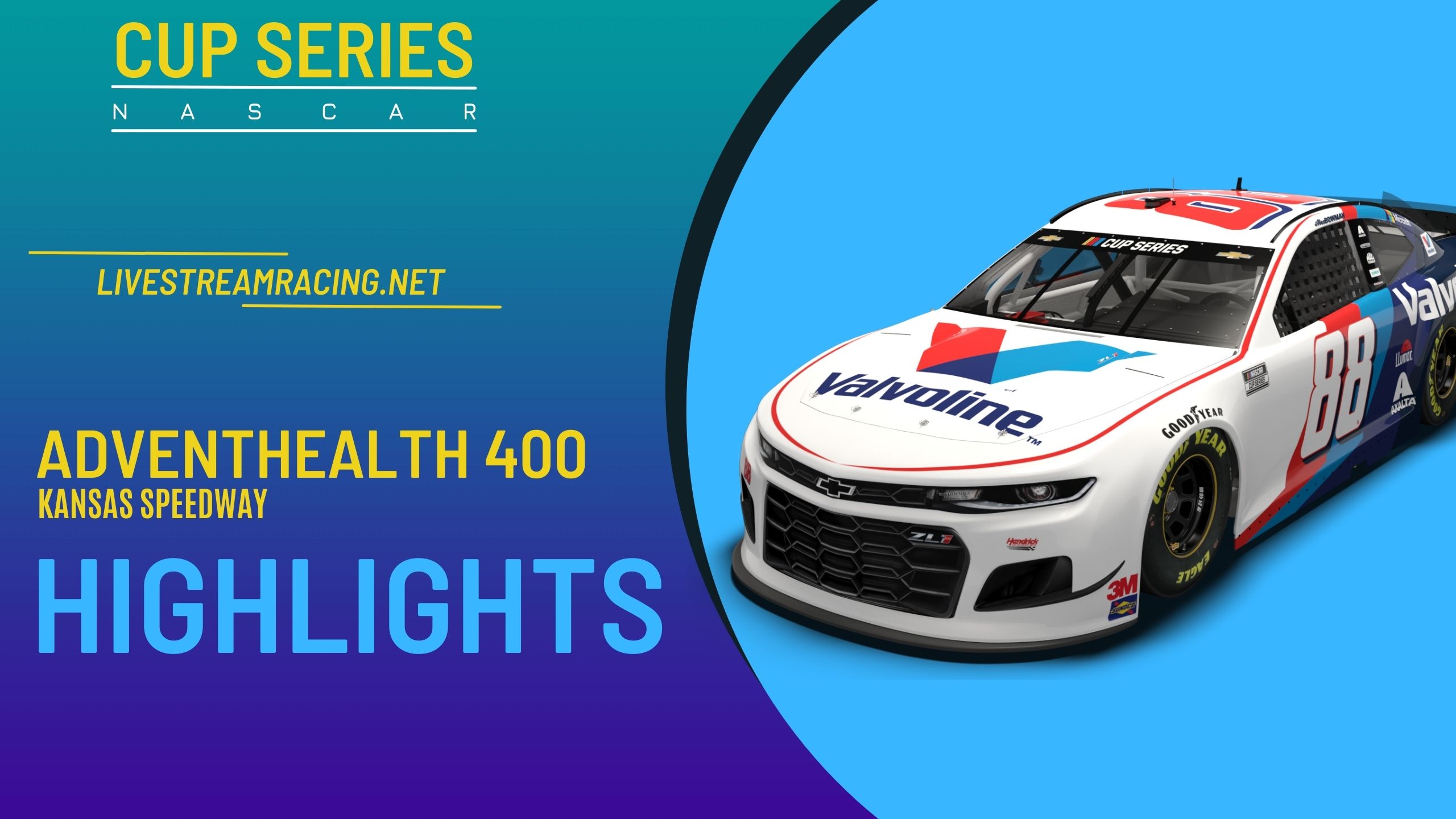 AdventHealth 400 Nascar Highlights 2022 Cup Series