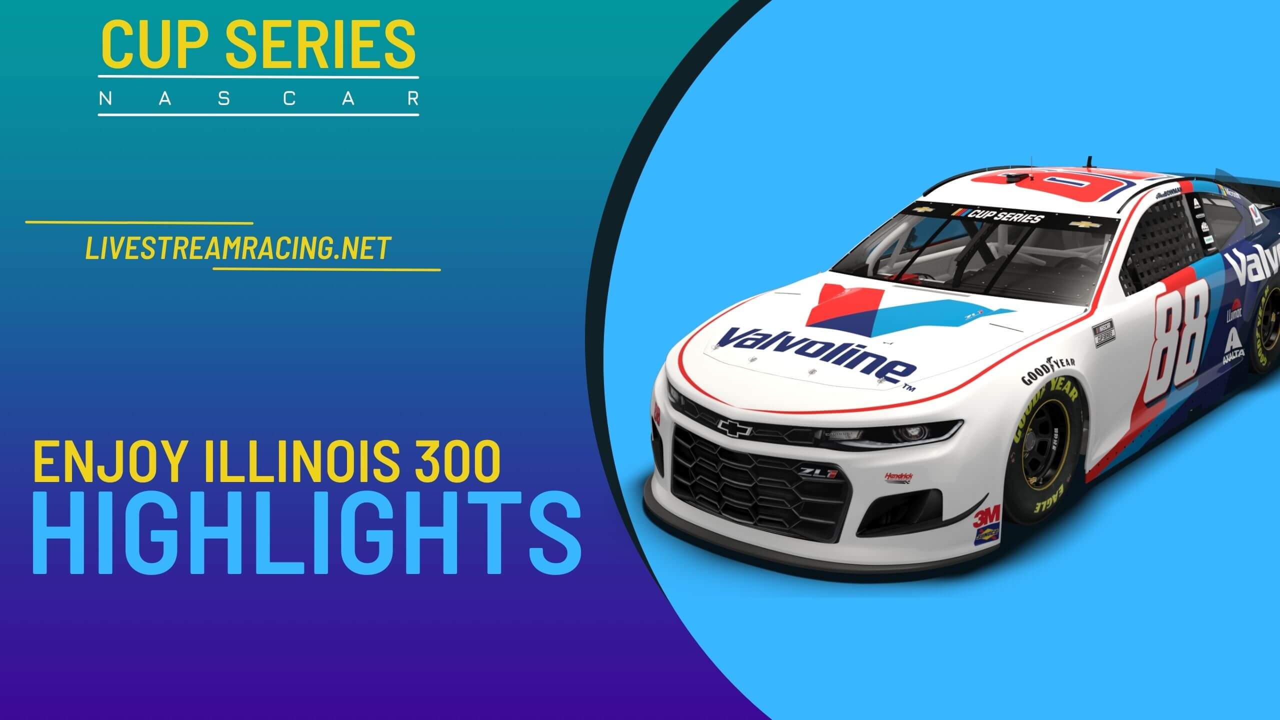 Enjoy Illinois 300 Nascar Highlights 2022 Cup Series