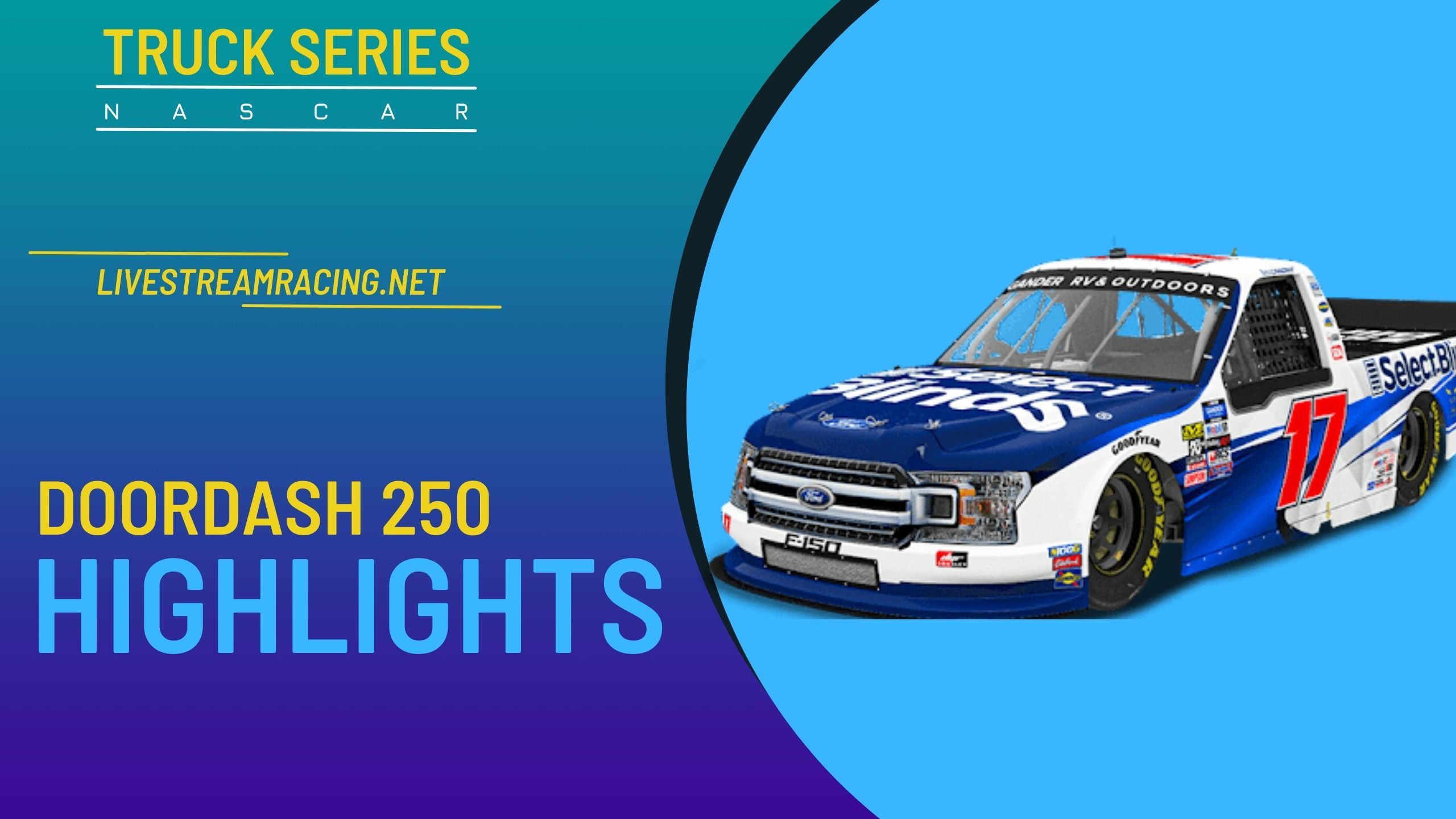 DoorDash 250 Nascar Highlights 2022 Truck Series