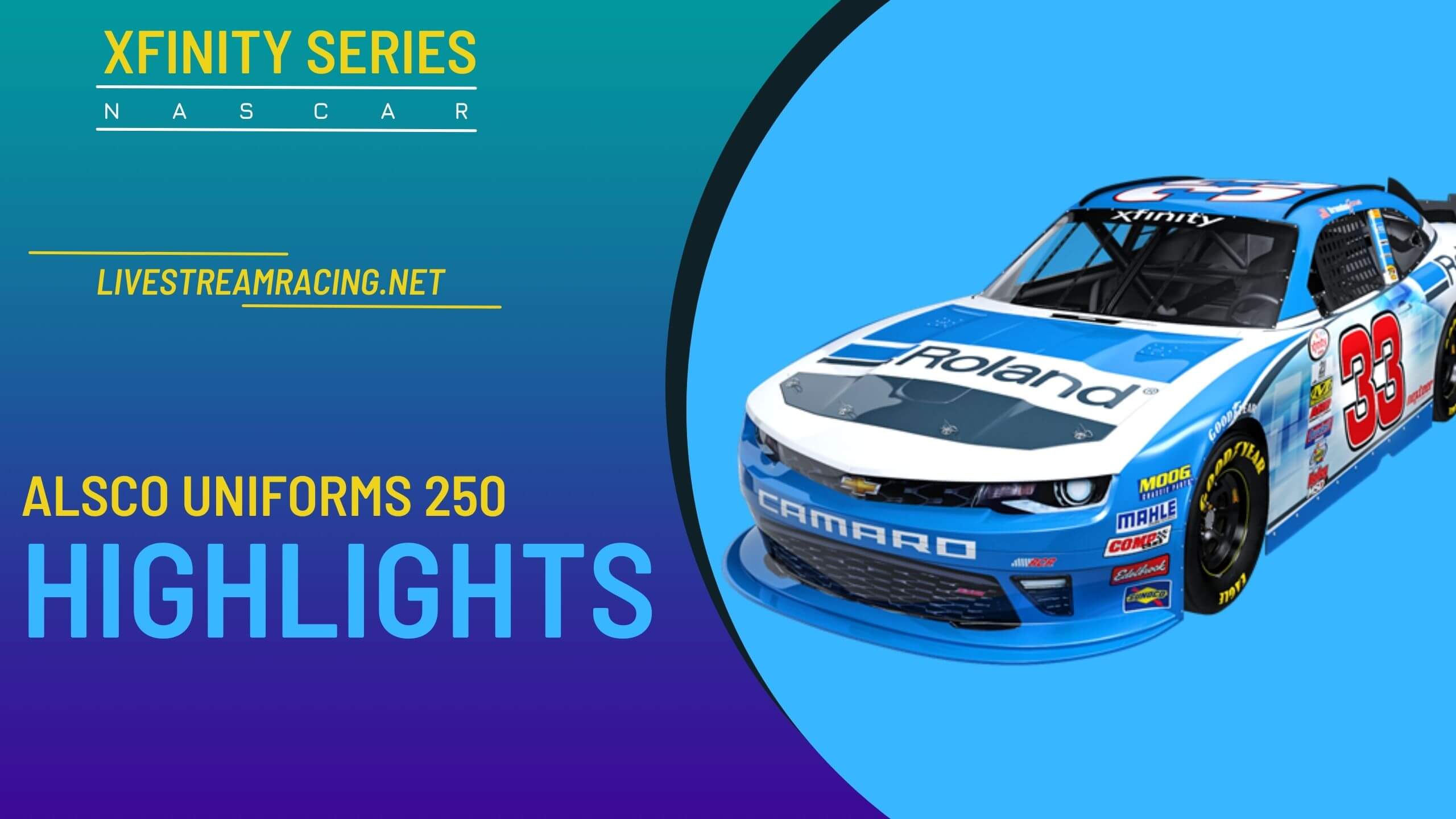 Alsco Uniforms 250 Nascar Highlights 2022 Xfinity Series