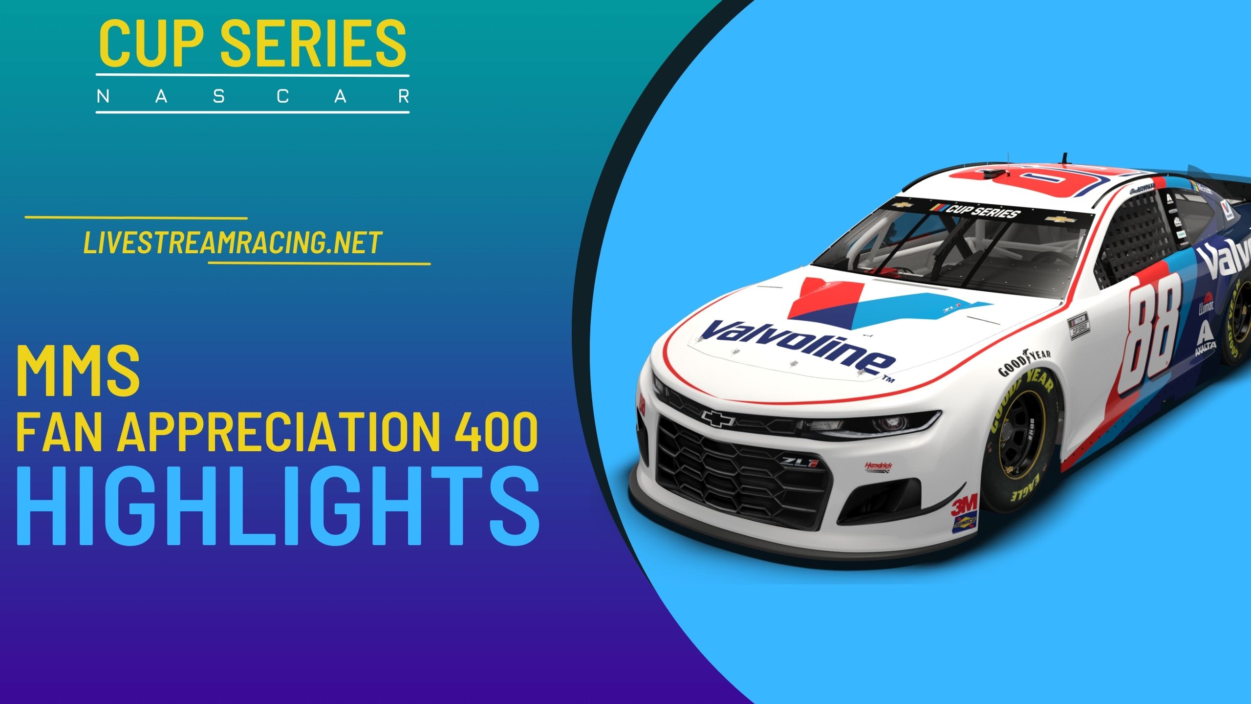 MMS Fan Appreciation 400 Nascar Highlights 2022 Cup Series