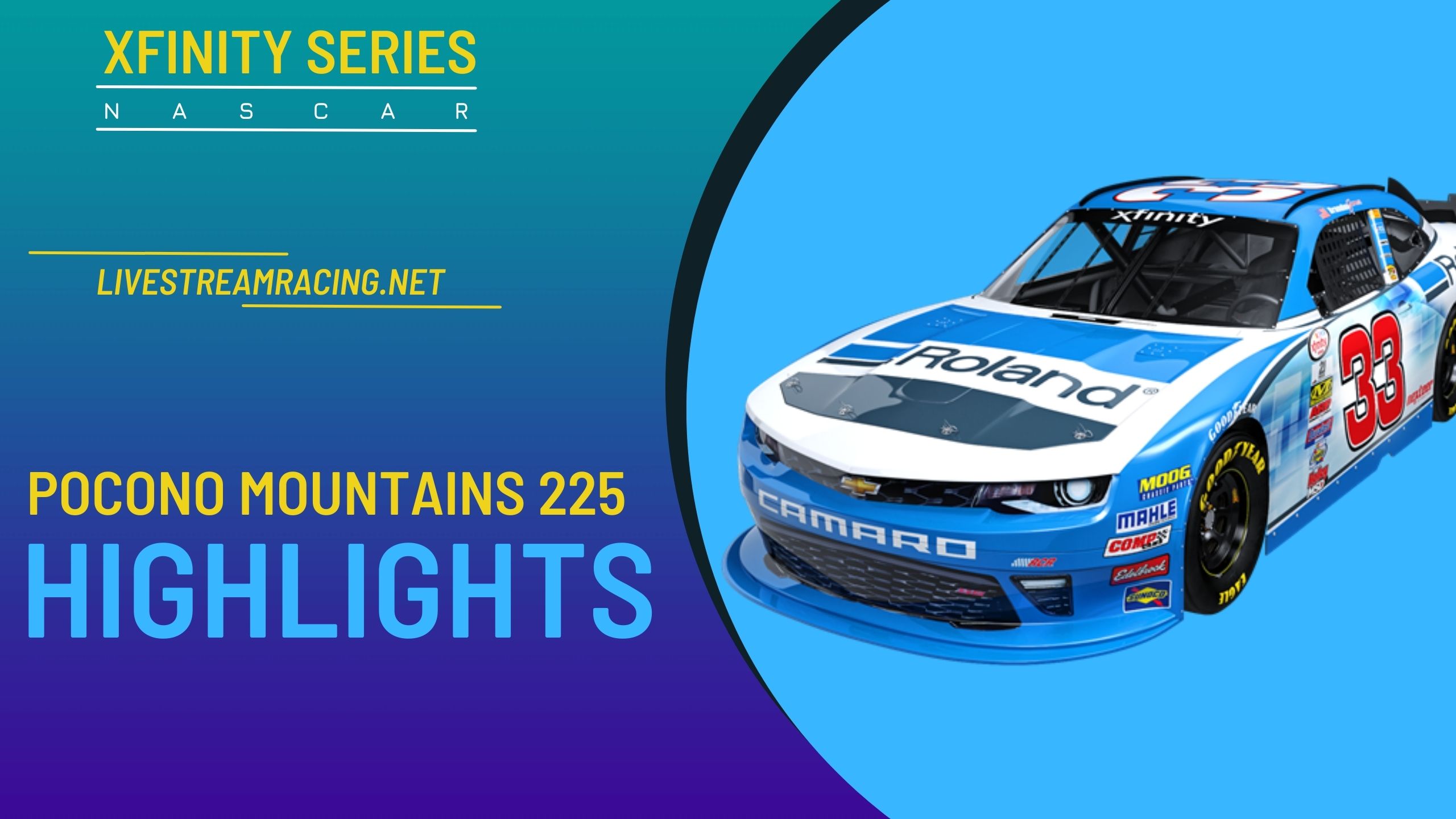 Pocono Mountains 225 Nascar Highlights 2022 Xfinity Series