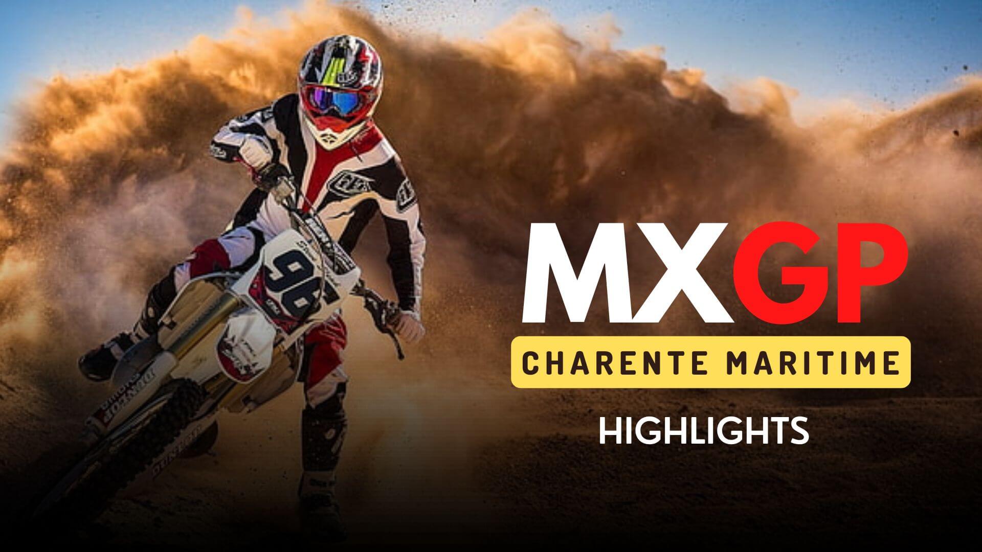 MXGP Of Charente Maritime Highlights 2022 FIM WC