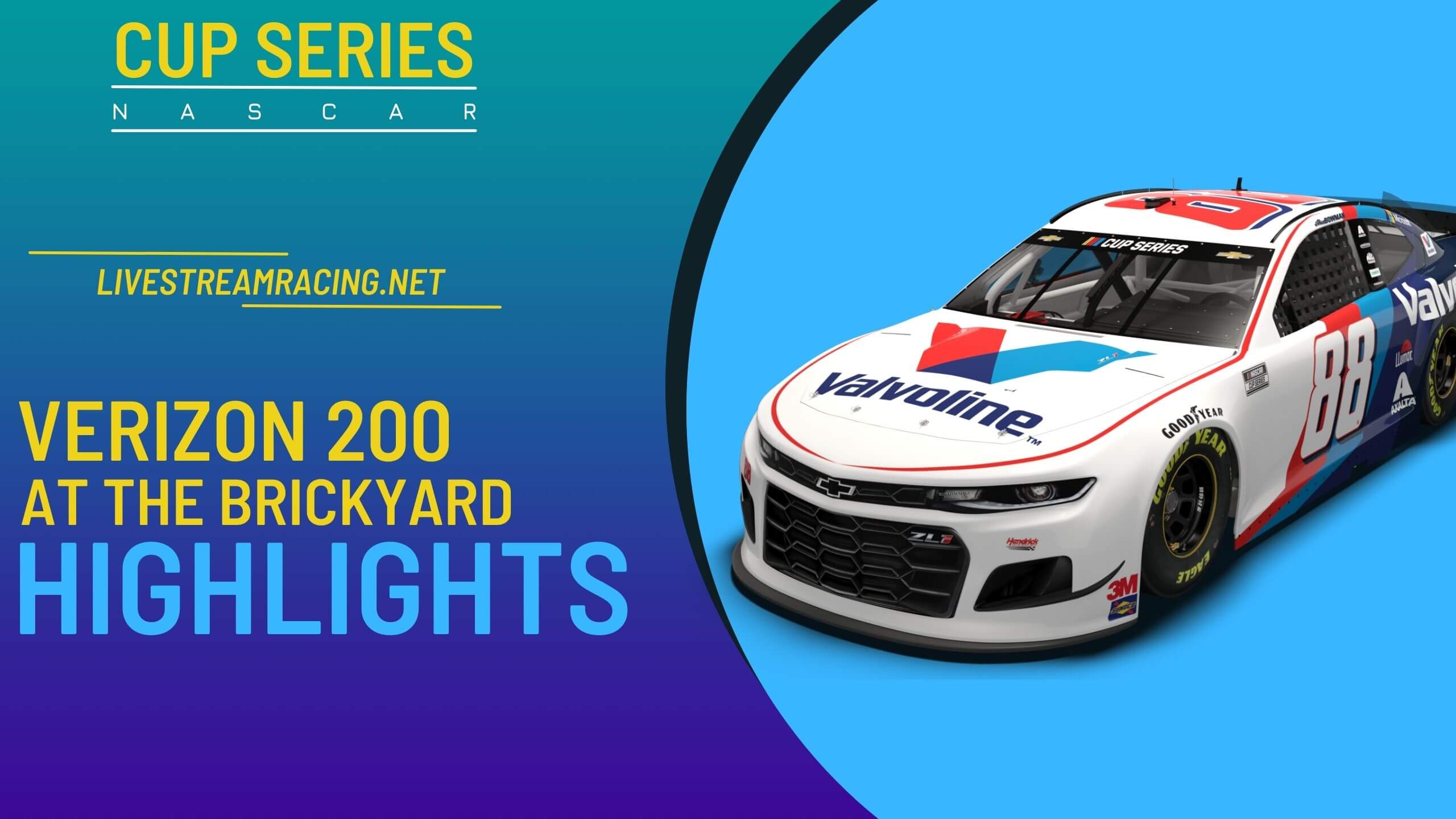 Verizon 200 At The Brickyard Nascar Highlights 2022 Cup Series