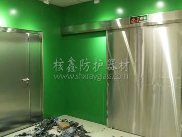 电动推拉铅门