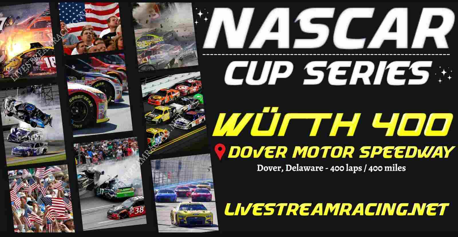Nascar Cup Series Wurth 400 Live Stream 2024 at Dover slider
